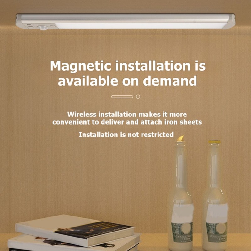 Home Bar And Cabinet - شريط إضاءة LED ذكي بمستشعر حركة،