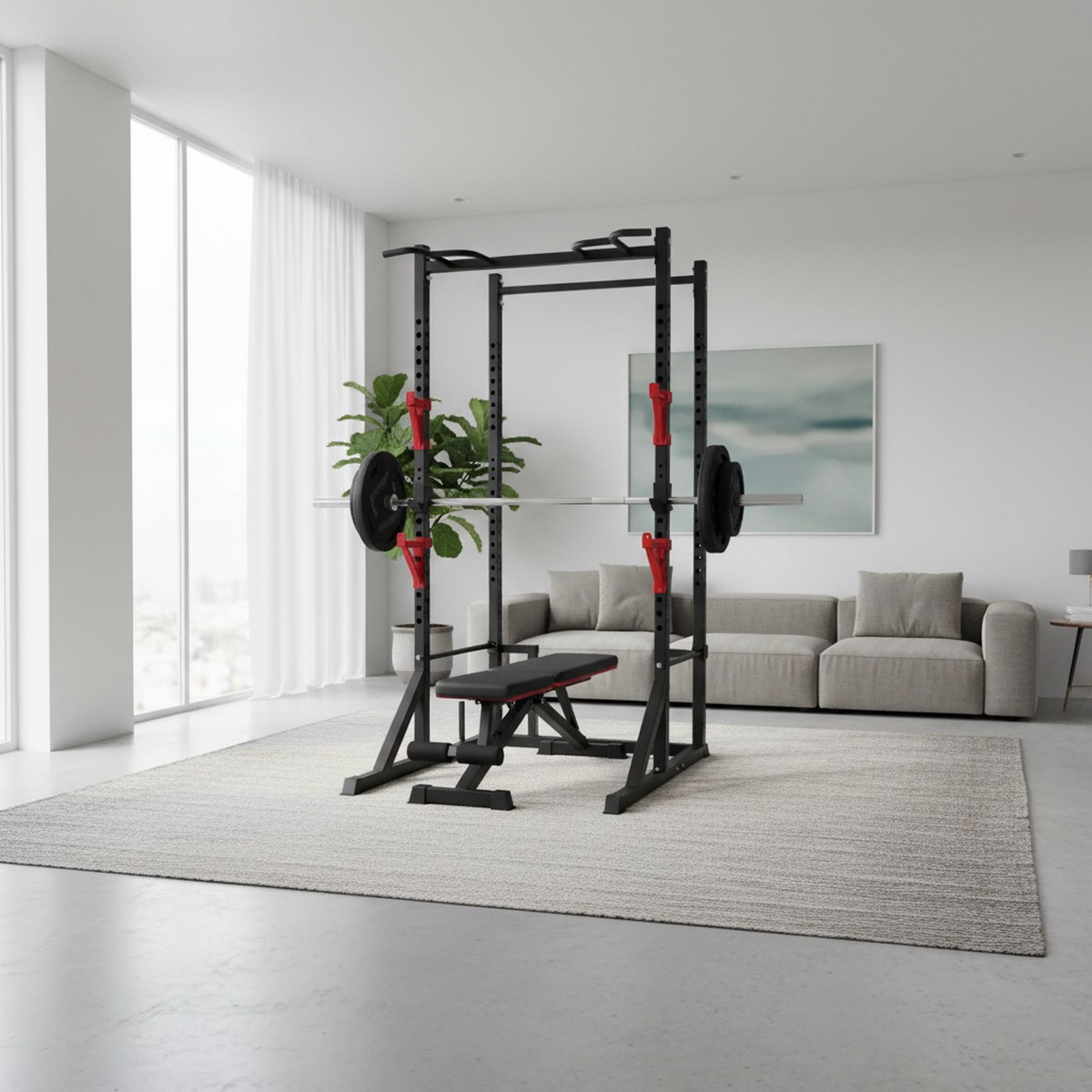 رف قوة قابل للتعديل مع قضيب سح - مراجعة Home Bar Stand وسعره