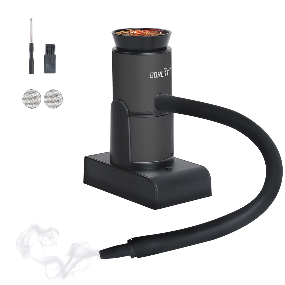BORUiT SK305 الدخان Infuser ال - مراجعة Smoking Gun Kit وسعره