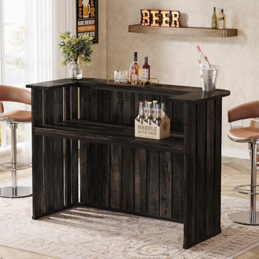 وحدة بار منزلية للاستخدام في ا - مراجعة Home Bar Shelves وسعره