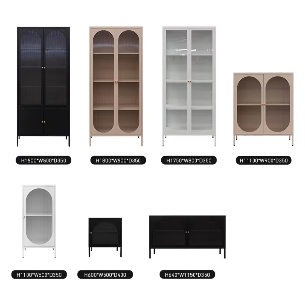 خزانة عرض زجاجية طويلة للمطبخ  - مراجعة Home Bar And Cabinet وسعره