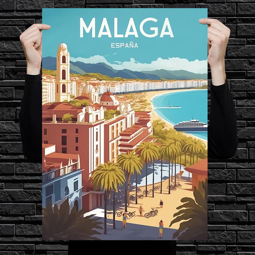 ملصق سفر إسبانيا، باريس، غران  - مراجعة Home Barcelona وسعره