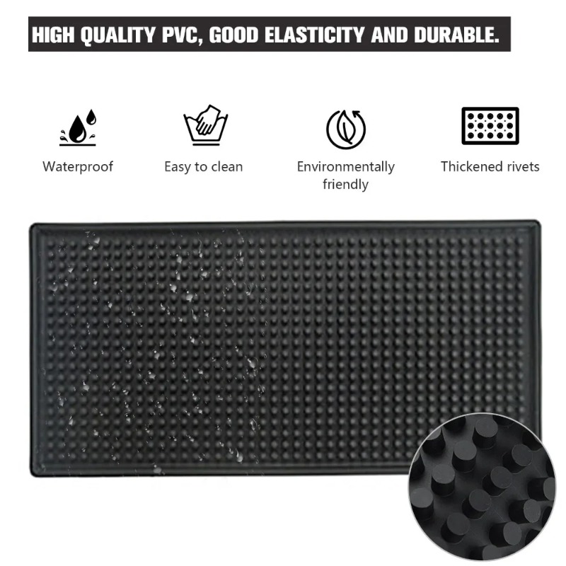 حصيرة بار مطاطية لتجفيف الأطبا - مراجعة Bar Mat Rubber وسعره