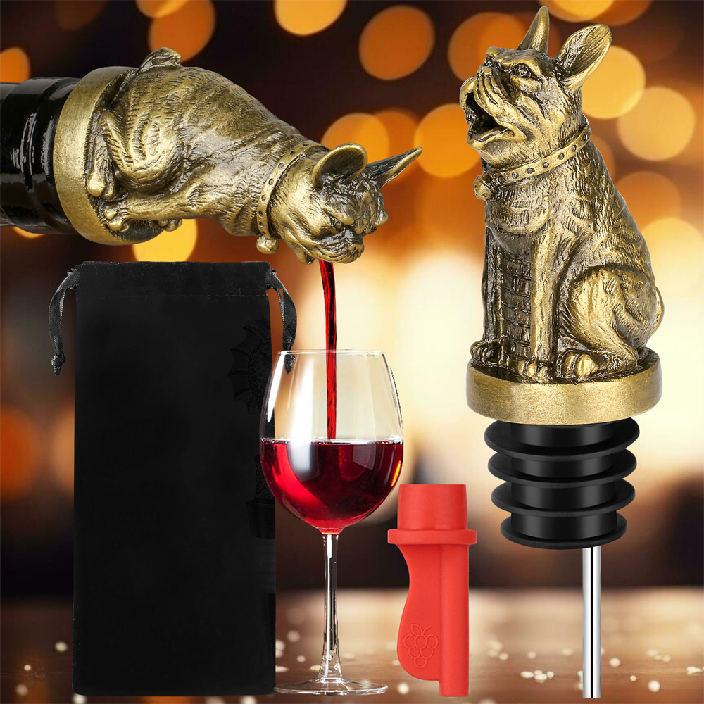 لطيف الفرنسية البلدغ النبيذ Po - مراجعة Wine Preservation Pump وسعره