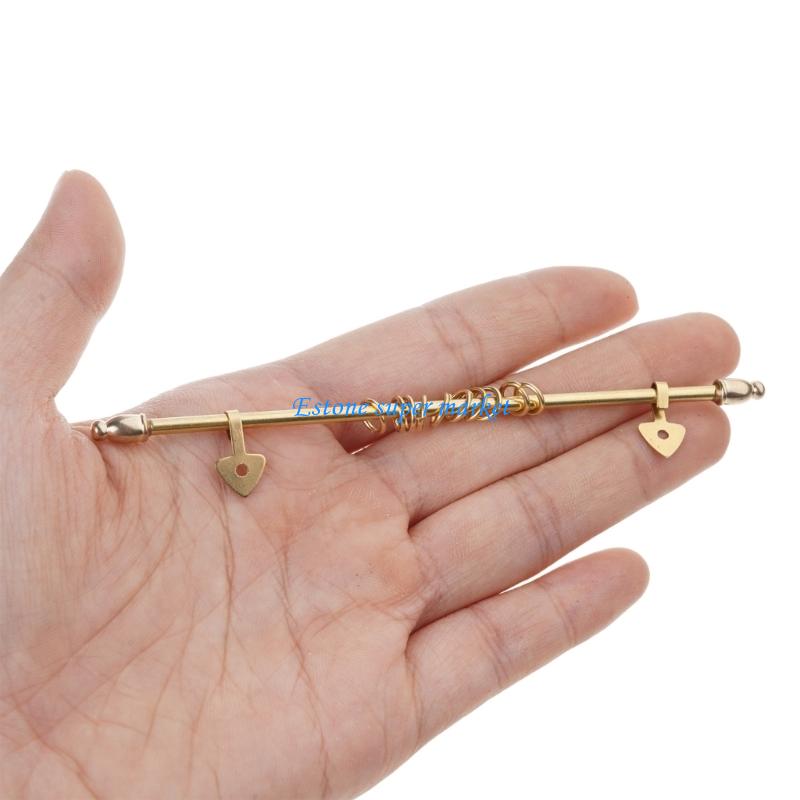 090B الذهب مصغرة قضيب للستائر  - مراجعة Home Bargains وسعره
