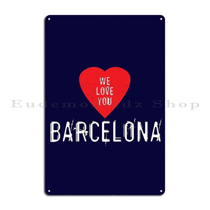لوحة معدنية مطبوعة عليها 'نحن  - مراجعة Home Barcelona وسعره
