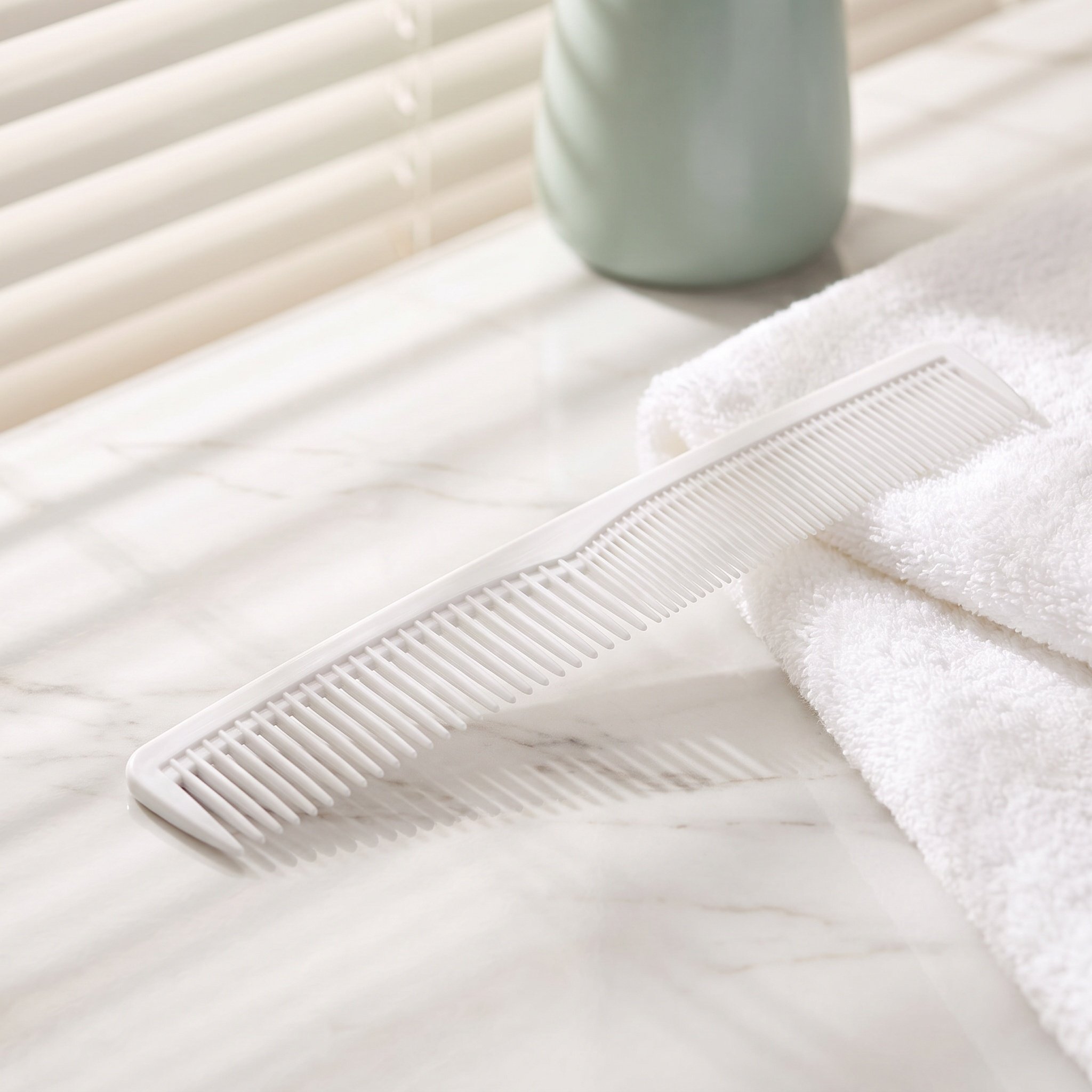مشط شعر مزدوج الجوانب مضاد للك - مراجعة Home Barber وسعره